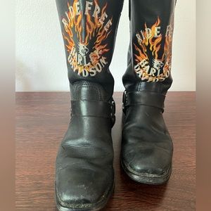 Harley Davidson Ride Free Bird Boots